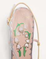 BOWOW SLINGBACK PUMPS IN LAMINATED NAPPA 45MM - Image 2